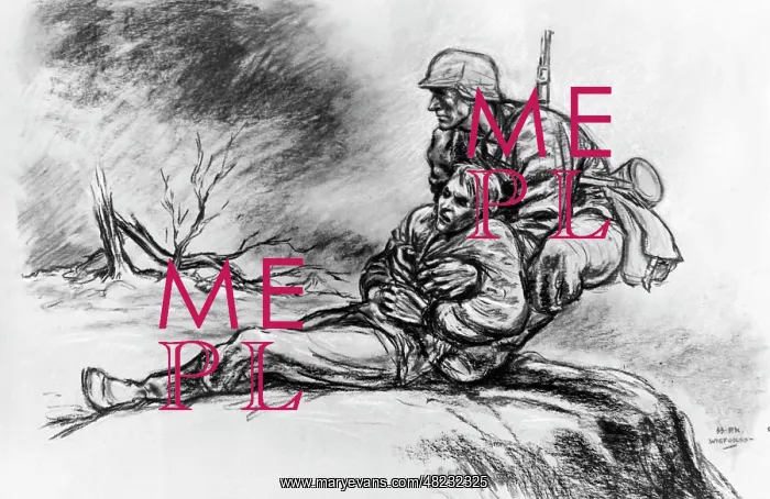 : SS war illustration, 1942 : SS war illustration, 1942