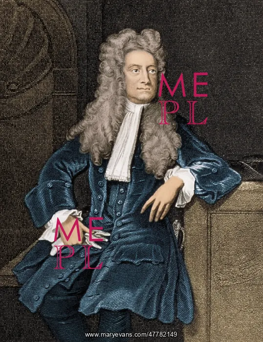: SS2469701. Isaac Newton (December 25, 1642 - March 20 : SS2469701. Isaac Newton (December 25, 1642 - March 20