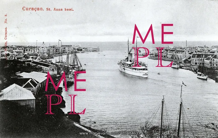 : St Anna Bay, Willemstad Harbour, Curacao, West Indies : St Anna Bay, Willemstad Harbour, Curacao, West Indies