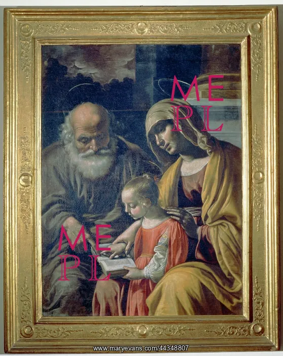 : St. Anne teaches the Madonna : St. Anne teaches the Madonna