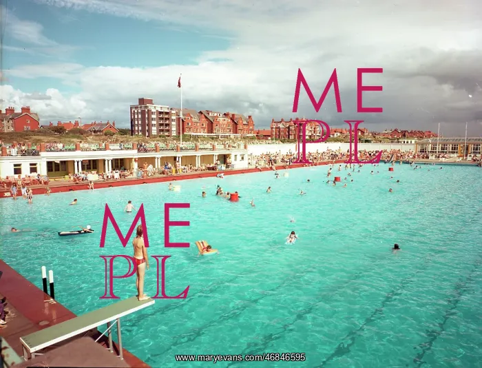 : St. Annes-on-Sea - Swimming Pool : St. Annes-on-Sea - Swimming Pool