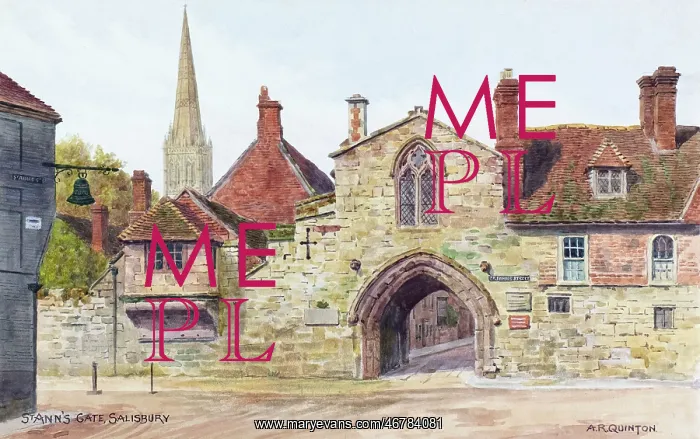 : St Ann's Gate, Salisbury, Wiltshire : St Ann's Gate, Salisbury, Wiltshire