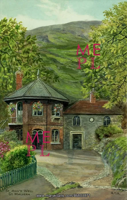 : St Ann's Well, Great Malvern, Worcestershire : St Ann's Well, Great Malvern, Worcestershire