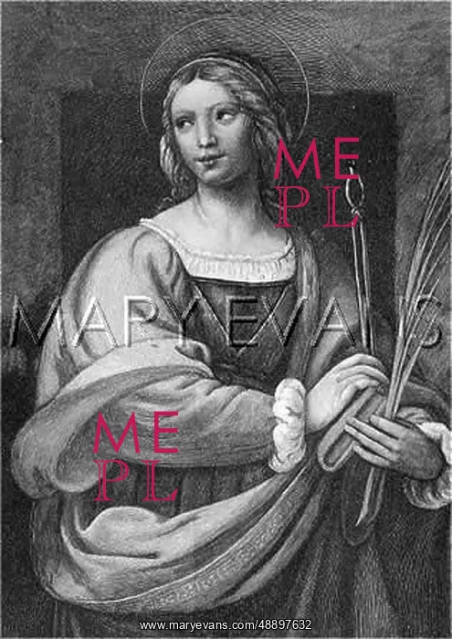 : ST APOLLONIA, MARTYR : ST APOLLONIA, MARTYR