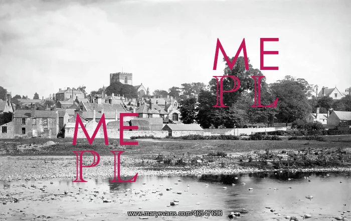  : St Asaph, from the River 1890