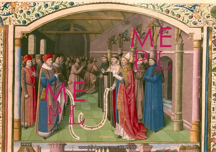 : St Augustine, Bishop of Hippo in Discussion : St Augustine, Bishop of Hippo in Discussion