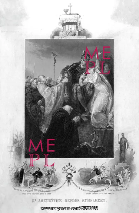 : St Augustine before Ethelbert : St Augustine before Ethelbert
