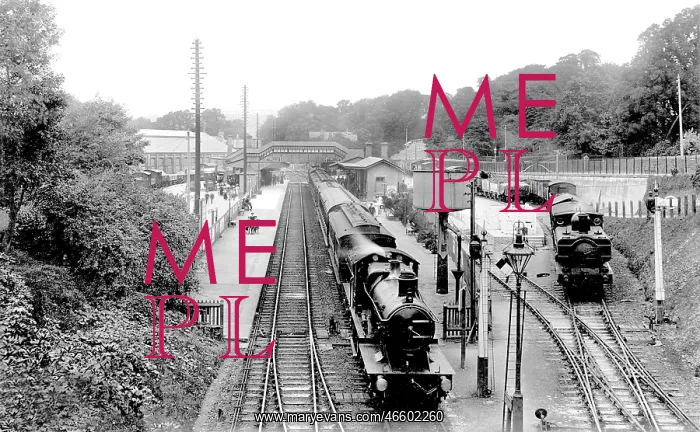  : St Austell, the Railway Station 1912