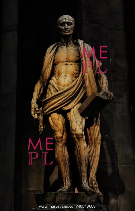 : St Bartholomew Flayed (1562) by Marco d'Agrate (c. 1504 sA?i : St Bartholomew Flayed (1562) by Marco d'Agrate (c. 1504 sA?i