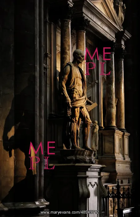 : St Bartholomew Flayed (1562) by Marco d'Agrate (c. 1504 sA?i : St Bartholomew Flayed (1562) by Marco d'Agrate (c. 1504 sA?i