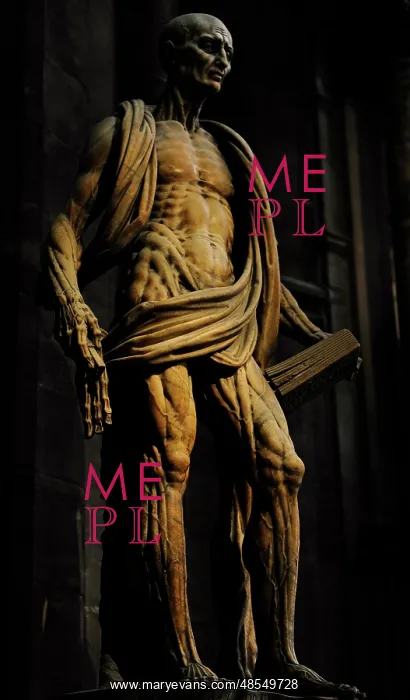 : St Bartholomew Flayed (1562) by Marco d'Agrate (c. 1504 sA?i : St Bartholomew Flayed (1562) by Marco d'Agrate (c. 1504 sA?i