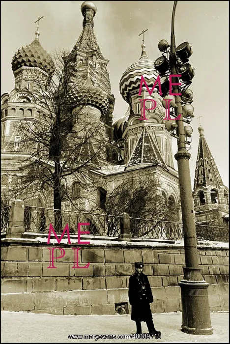  : In front of St Basil's, Moscow