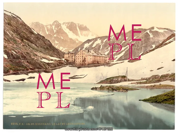 : St. Bernard Hospice and lake, Valais, Alps of, Switzerland : St. Bernard Hospice and lake, Valais, Alps of, Switzerland