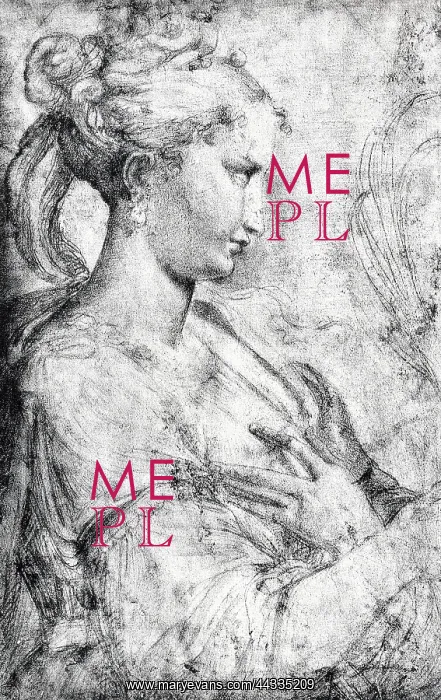 : St. Catherine. Drawing by Parmigianino : St. Catherine. Drawing by Parmigianino