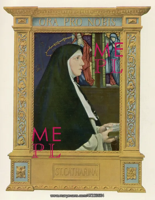 : ST CATHERINE OF SIENA : ST CATHERINE OF SIENA