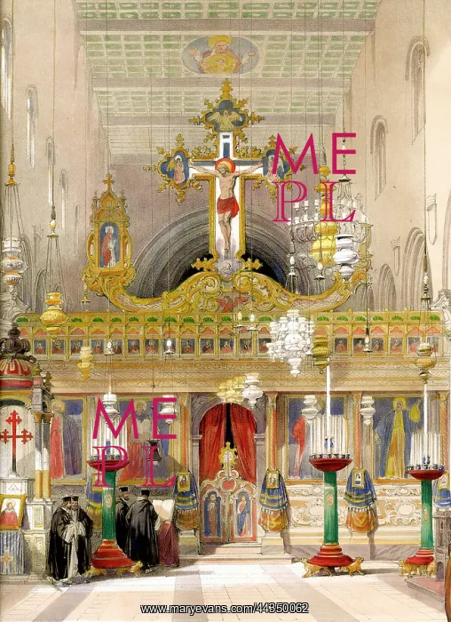  : St Catherines Monastery, Sinai - Interior