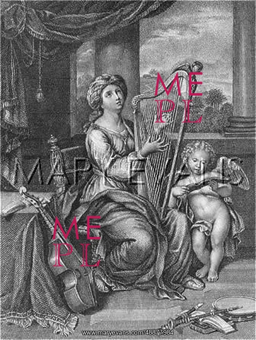 : ST CECILIA PLAYS HARPE : ST CECILIA PLAYS HARPE