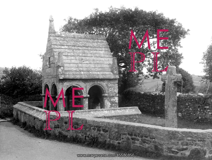  : St Cleer, the Well 1938