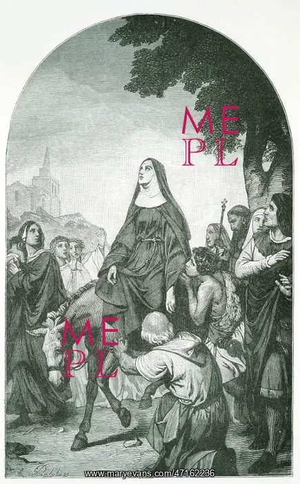 : St Colette in Ecstasy : St Colette in Ecstasy