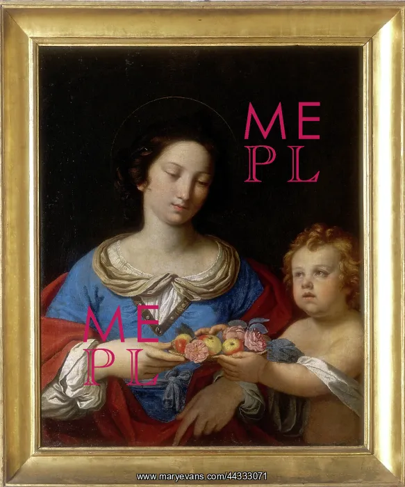 : St. Dorothy, work by Ludovico : St. Dorothy, work by Ludovico