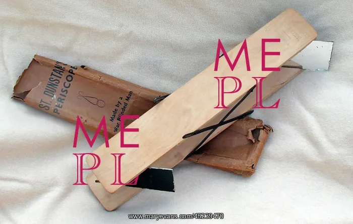 : St Dunstan's periscope made by blind patients : St Dunstan's periscope made by blind patients