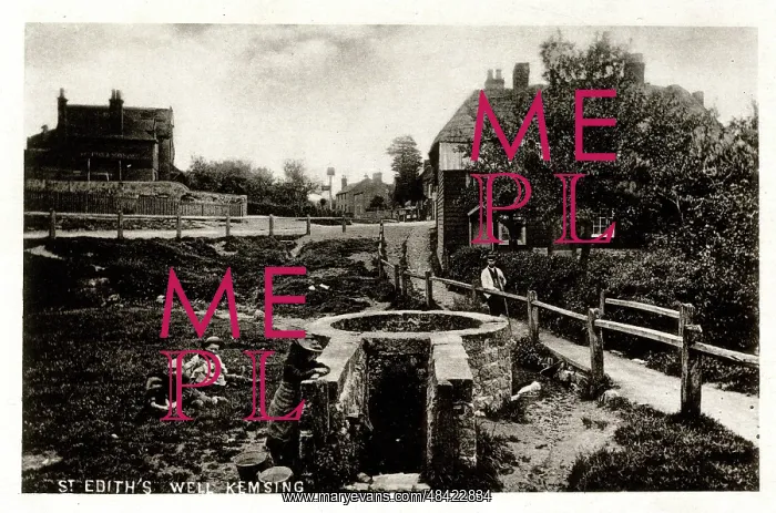 : St Edith's Well, Kemsing, Kent : St Edith's Well, Kemsing, Kent