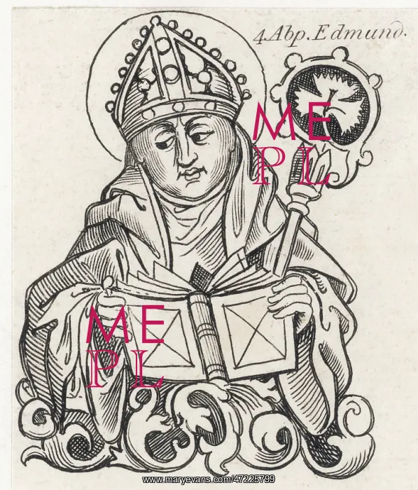 : ST EDMUND OF ABINGDON : ST EDMUND OF ABINGDON