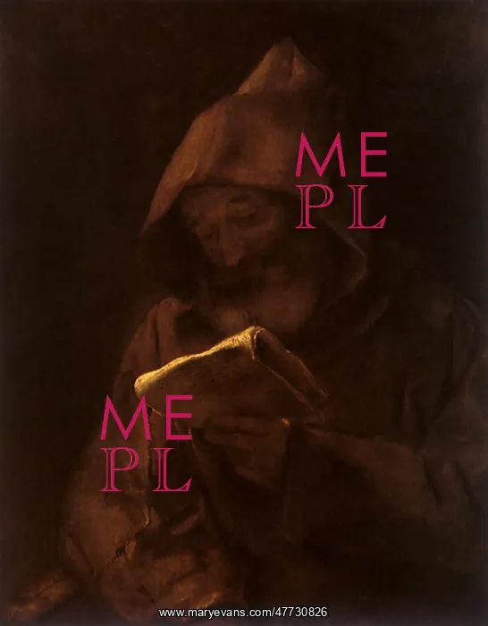  : St Francis, by Rembrandt
