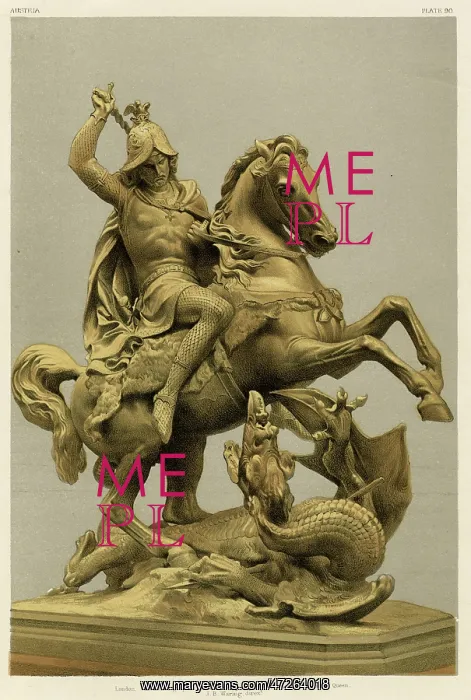 : ST GEORGE (SCULPTURE) : ST GEORGE (SCULPTURE)
