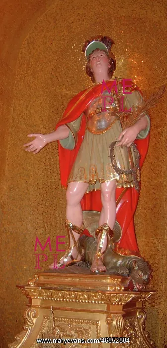 : ST GEORGE / STATUE / MALTA : ST GEORGE / STATUE / MALTA
