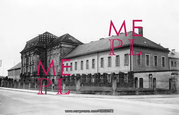 : St. Georgen prison in Bayreuth, 1930 : St. Georgen prison in Bayreuth, 1930
