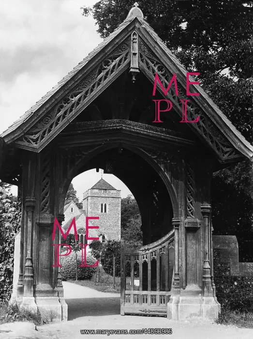 : ST. GILES LYCHGATE : ST. GILES LYCHGATE