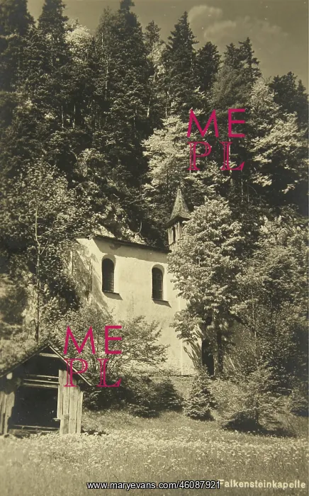 : St. Gilgen. Falkenstein chapel. About 1935 : St. Gilgen. Falkenstein chapel. About 1935