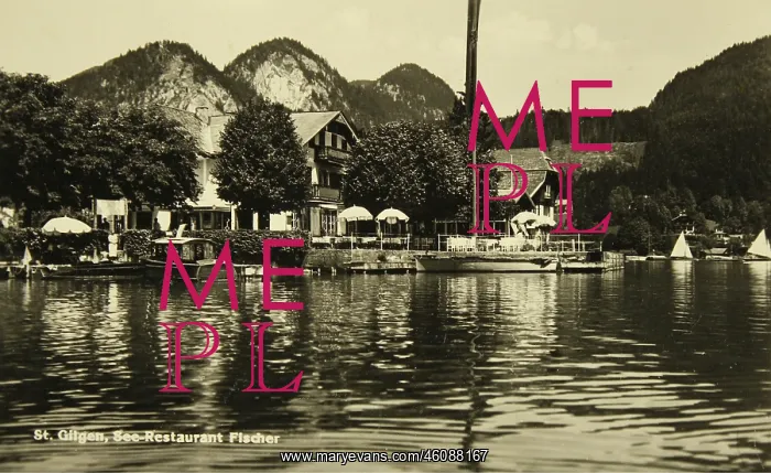  : St. Gilgen at Wolfgangsee. See-Restaurant