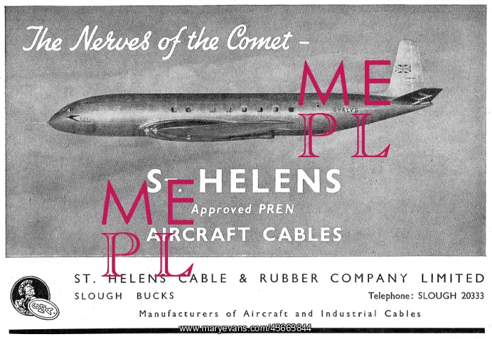 : St Helens Aircraft Pren Electrical Cables : St Helens Aircraft Pren Electrical Cables