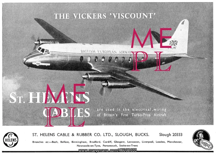 : St Helens Aircraft Pren Electrical Cables : St Helens Aircraft Pren Electrical Cables