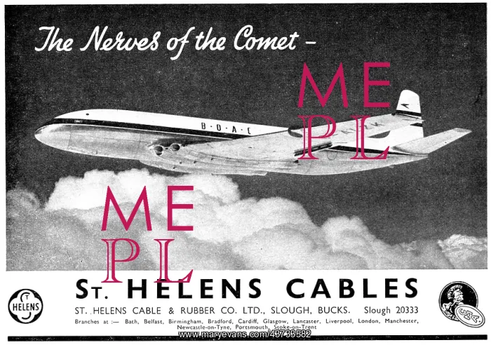 : St Helens Aircraft Pren Electrical Cables : St Helens Aircraft Pren Electrical Cables
