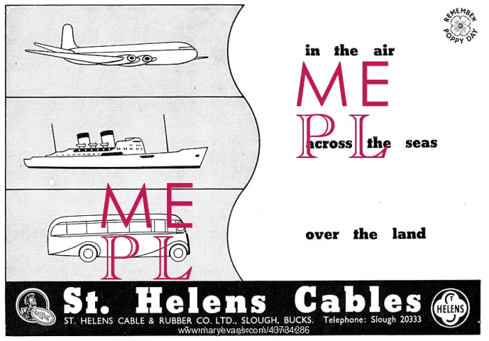 : St Helens Aircraft Pren Electrical Cables : St Helens Aircraft Pren Electrical Cables