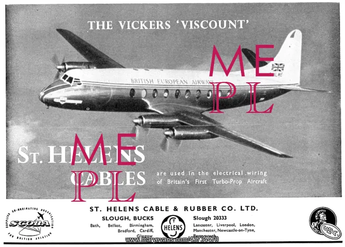 : St Helens Aircraft Pren Electrical Cables : St Helens Aircraft Pren Electrical Cables