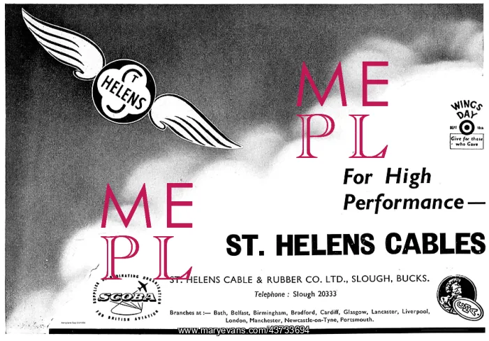 : St Helens High Performance Cables For Aircraft : St Helens High Performance Cables For Aircraft