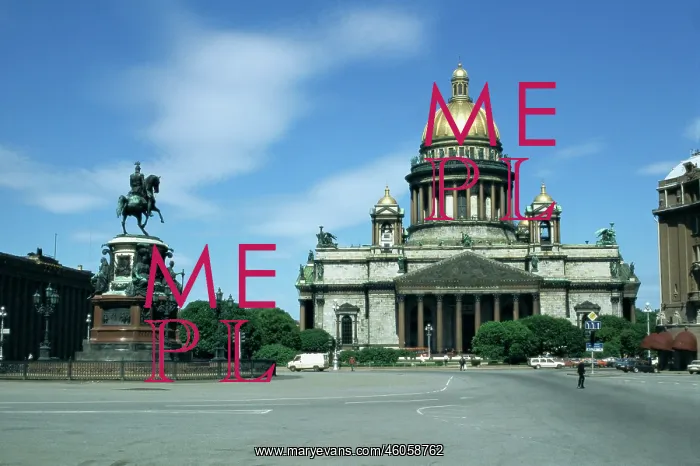 : St. Isaac's cathedral in St. Peterburg : St. Isaac's cathedral in St. Peterburg