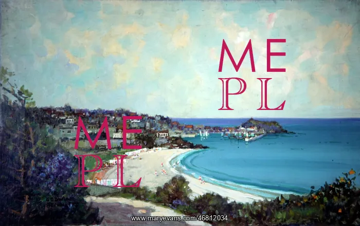 : St Ives from Porthminster, Cornwall : St Ives from Porthminster, Cornwall
