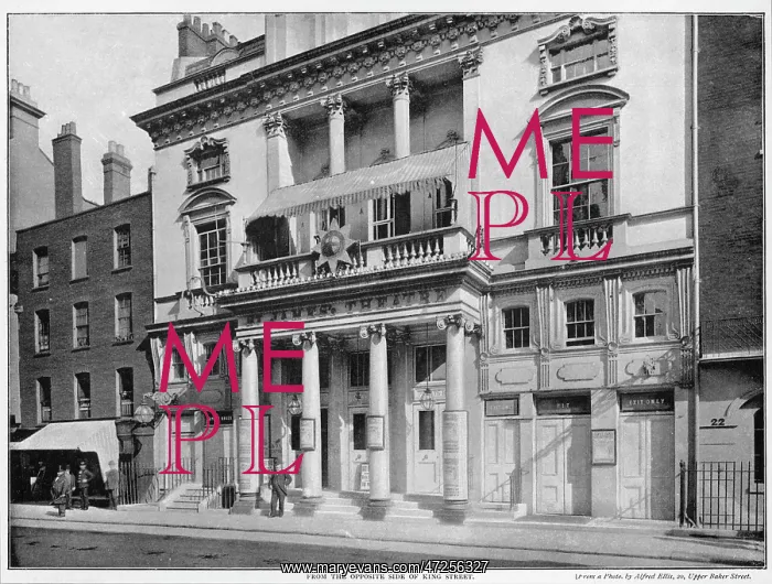 : ST JAMES THEATRE 1895 : ST JAMES THEATRE 1895