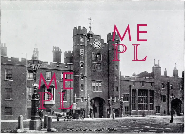 : St. James's Palace, London 1896 : St. James's Palace, London 1896