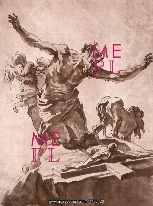 : St Jerome Kneeling before the Crucifix, by Bernini : St Jerome Kneeling before the Crucifix, by Bernini
