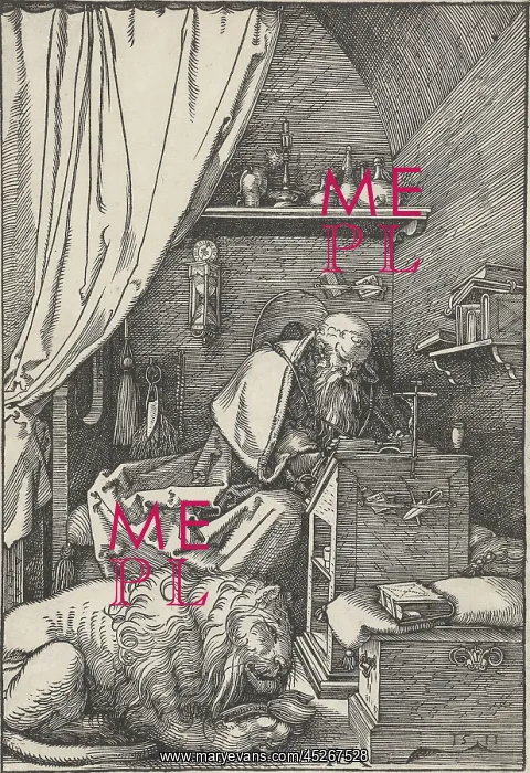 : St. Jerome in his Study : St. Jerome in his Study