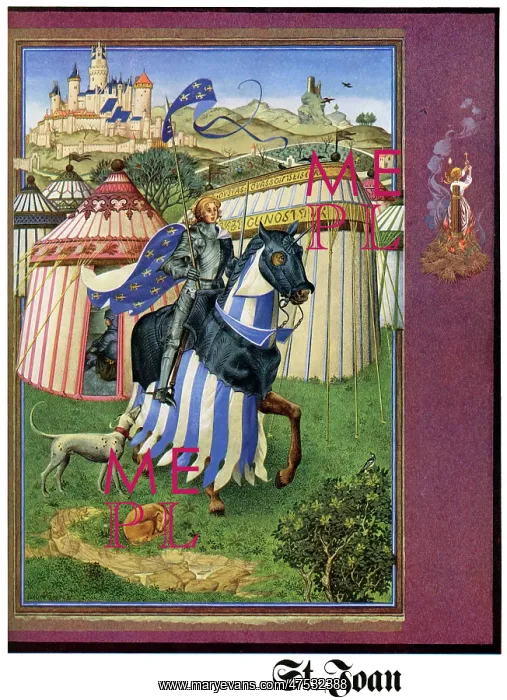 : St Joan by Pauline Baynes : St Joan by Pauline Baynes
