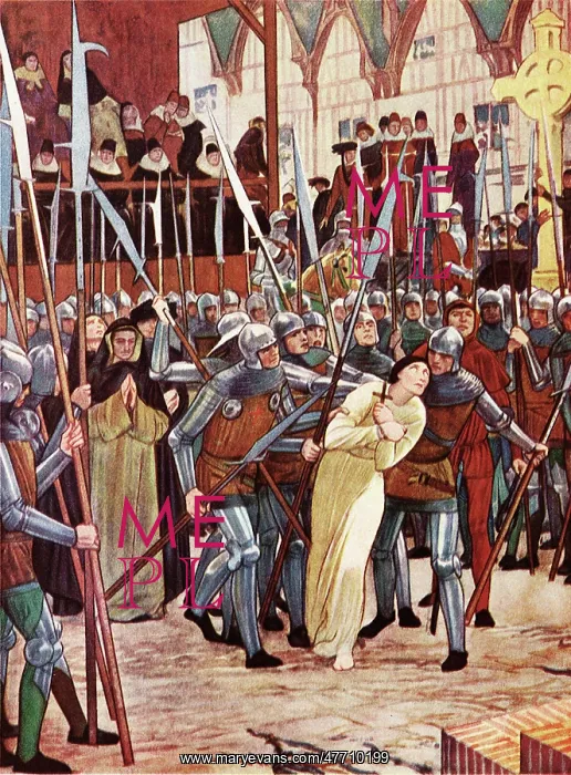  : St. Joan Taken to Stake