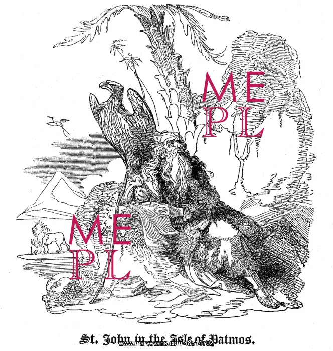 : St John the Apostle (Evangelist) in exile on Isle : St John the Apostle (Evangelist) in exile on Isle