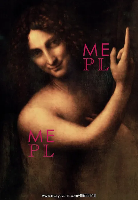 : St John the Baptist, by Leonardo da Vinci : St John the Baptist, by Leonardo da Vinci